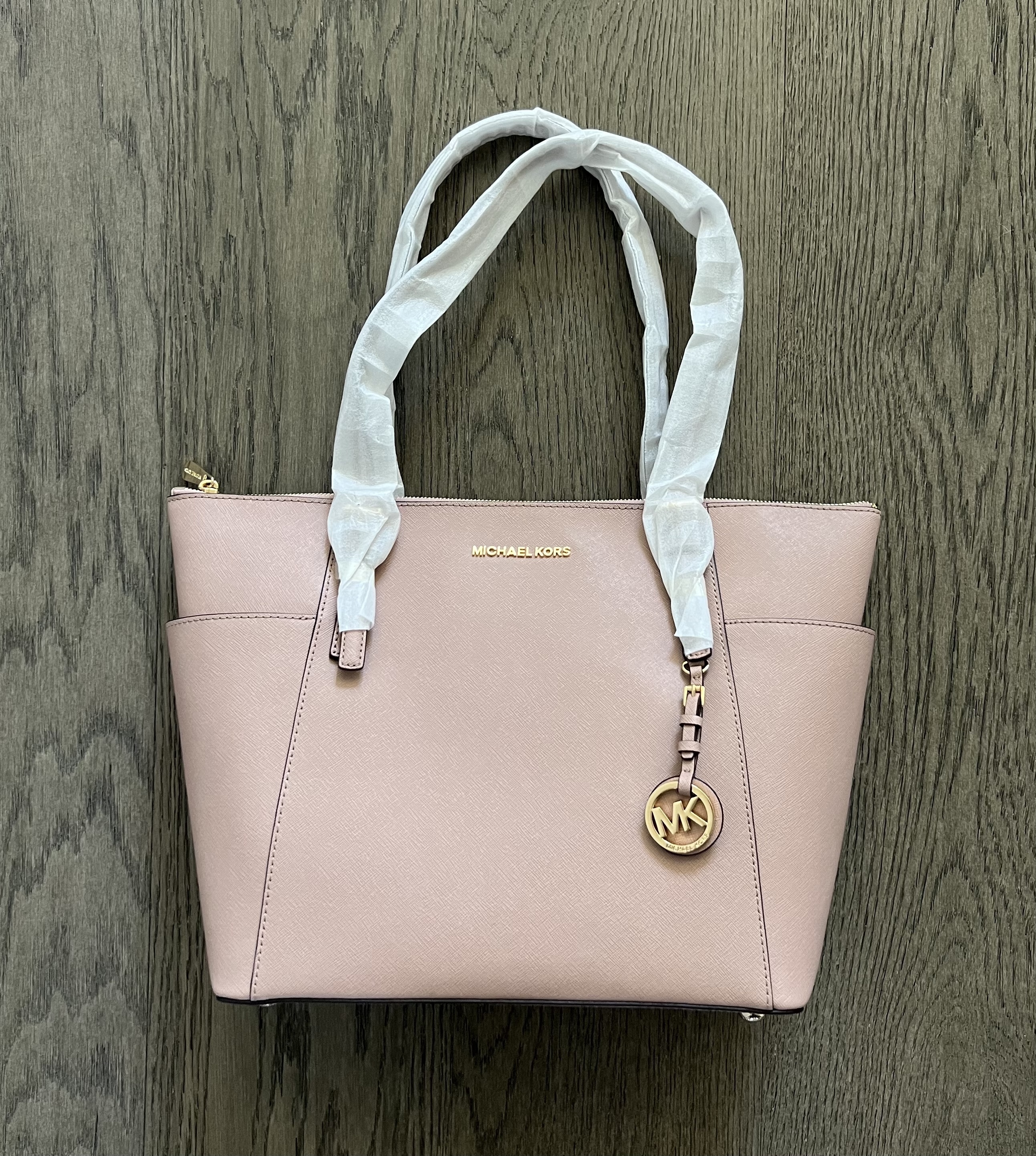 SALE! 【Michael Kors】マイケルコース トップジップトート Fawn