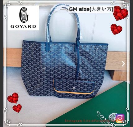 ブラック(黒)系 GOYARD Saint Louis(ゴヤール サンルイ) トート