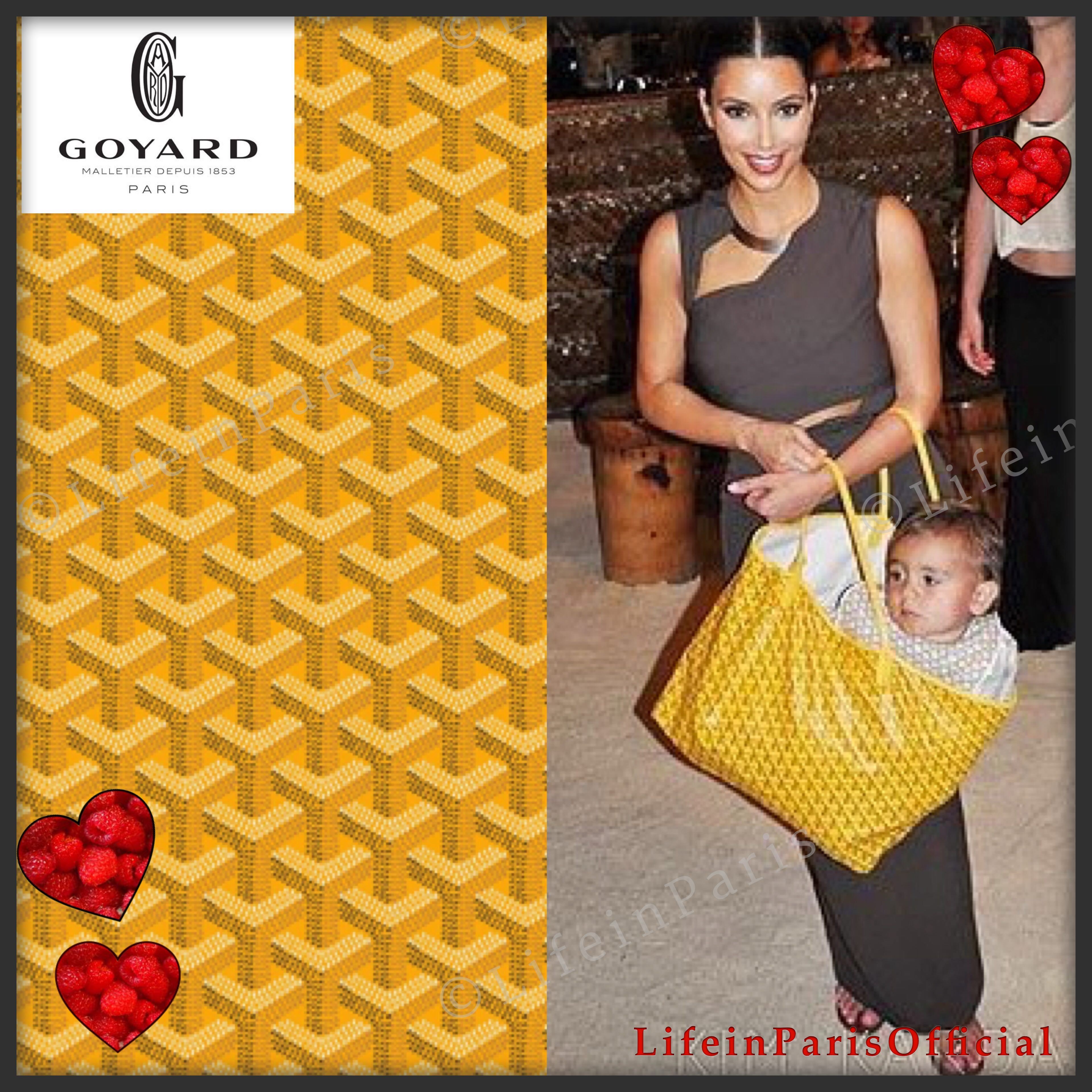 GOYARD】サンルイGM(大きい方)♡つやが美しいイエロー (GOYARD