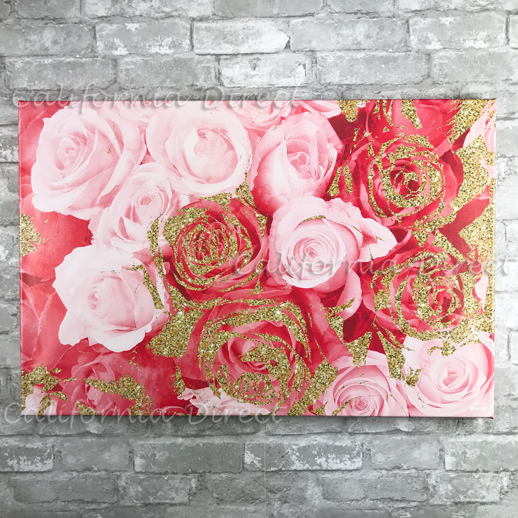 Oliver Gal ちょうどいい 61x41cm Rose Garden キャンバスアート-