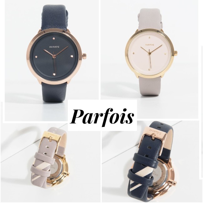 ポルトガルParfois★腕時計 シンプル&素敵にゴールドリング★2色