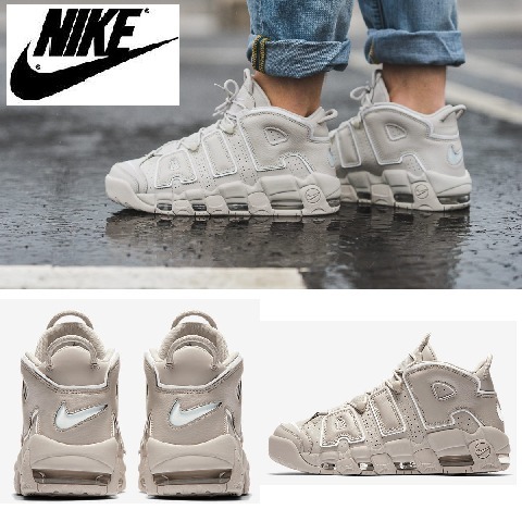 Nike Air More Up Tempo ”Light Bone” ホワイト ライトボーン
