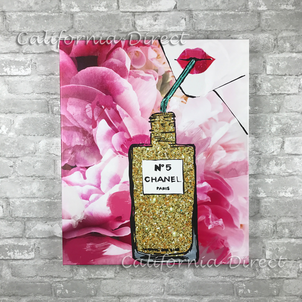 Oliver Gal ちょうどいい43x51cm Sipping Rose キャンバスアート