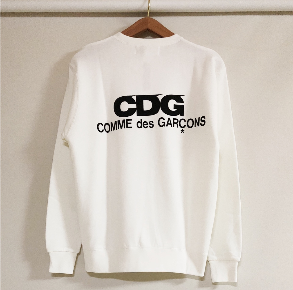 COMME des GARCONS スウェット・トレーナー 送料込 コムデギャルソン CDGロゴ トレーナー 4カラー(13)