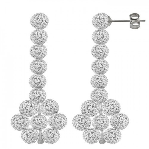 Tresor Paris トレゾアパリ 6mm ペガサス ピアス ホワイト