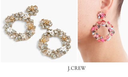 J crew blue earrings - Gem