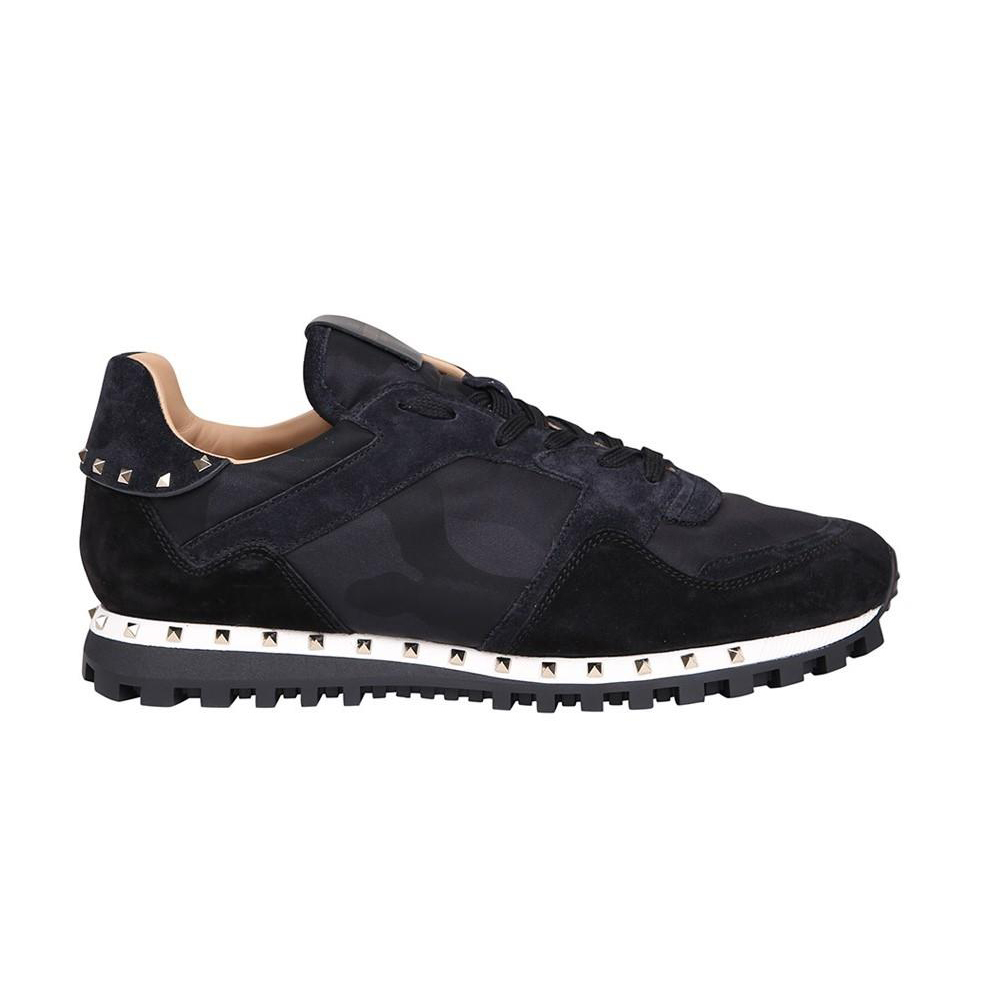 SS18 ヴァレンティノ STUDDED CAMOUFLAGE SNEAKERS SS18 ヴァレンティノ STUDDED CAMOUFLAGE SNEAKERS