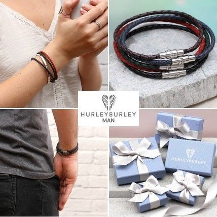 ☆HurleyBurley*イニシャル刻む*レザーブレスレット/5色☆送関込 ☆HurleyBurley*イニシャル刻む*レザーブレスレット/5色☆送関込