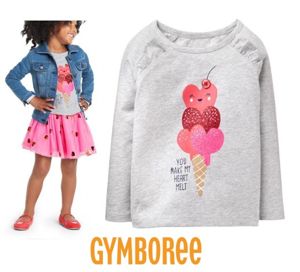 ★ジンボリー Gymboree★ アイスクリーム ロンT★