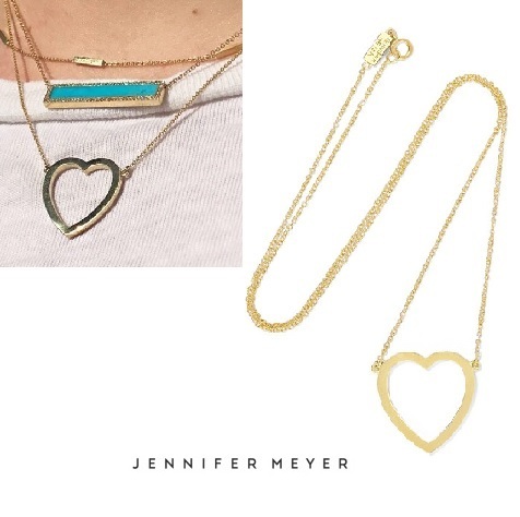 国内発| JENNIFER MEYER Open Heart K18G ネックレス