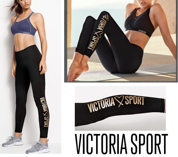 芸能人愛用 【Victoria Sport】 ロゴ ゴールド パンツ♡