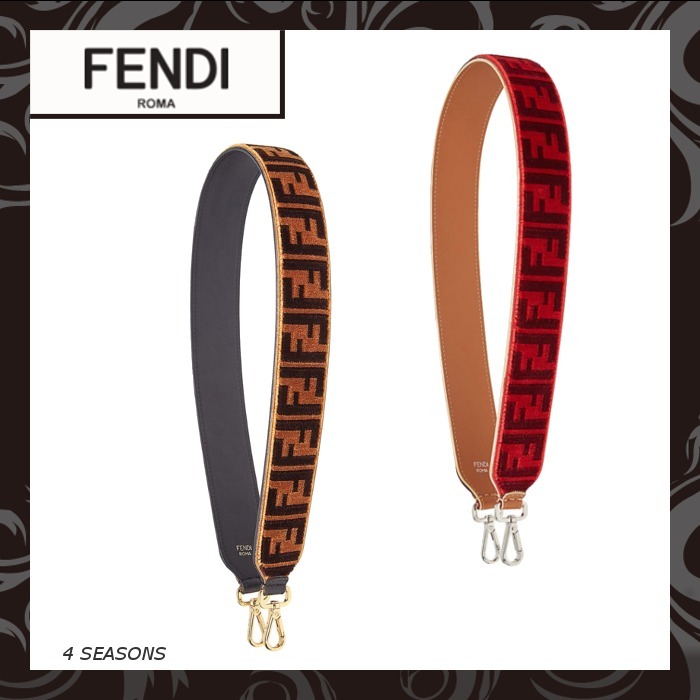 ★関送込★ FENDI ストラップ ユー レザーショルダーストラップ