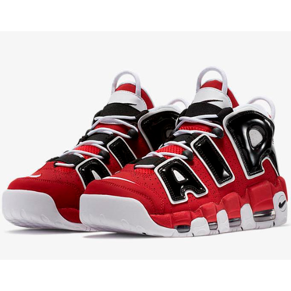 スニーカー Nike AIR MORE UPTEMPO 25.0-32.0cm BULLS VARSITY RED/WHT/BLK