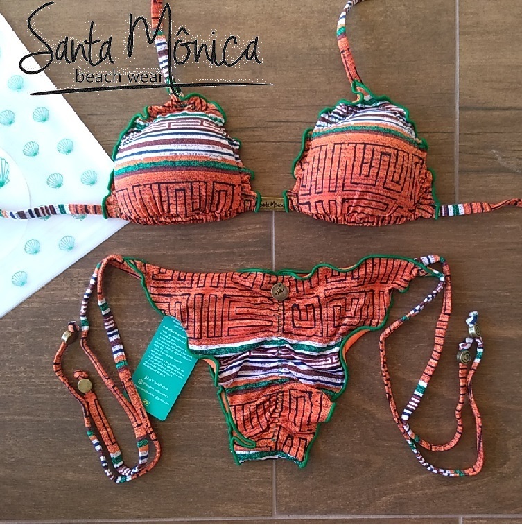 国内発即納sale◆Santa Monica◆ボリバーシブルボトムFruFruUV50