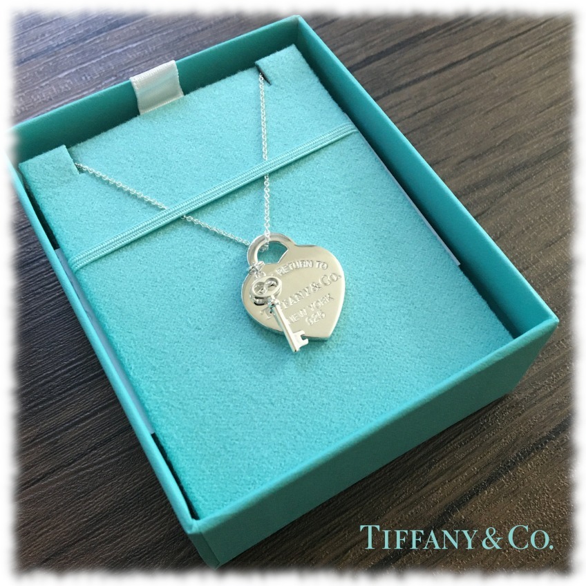 2サイズ☆ Tiffany(ティファニー) Heart & Key Pendant (送料込)