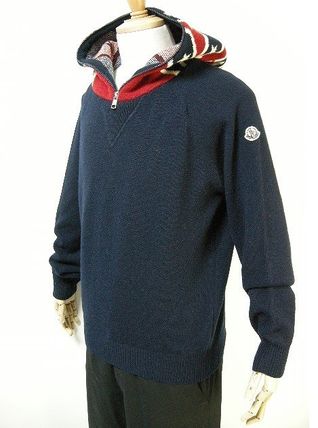 MONCLER ニット・セーター size S-M確保済◆関税無◆国内発送◆MONCLER星柄ニットパーカー