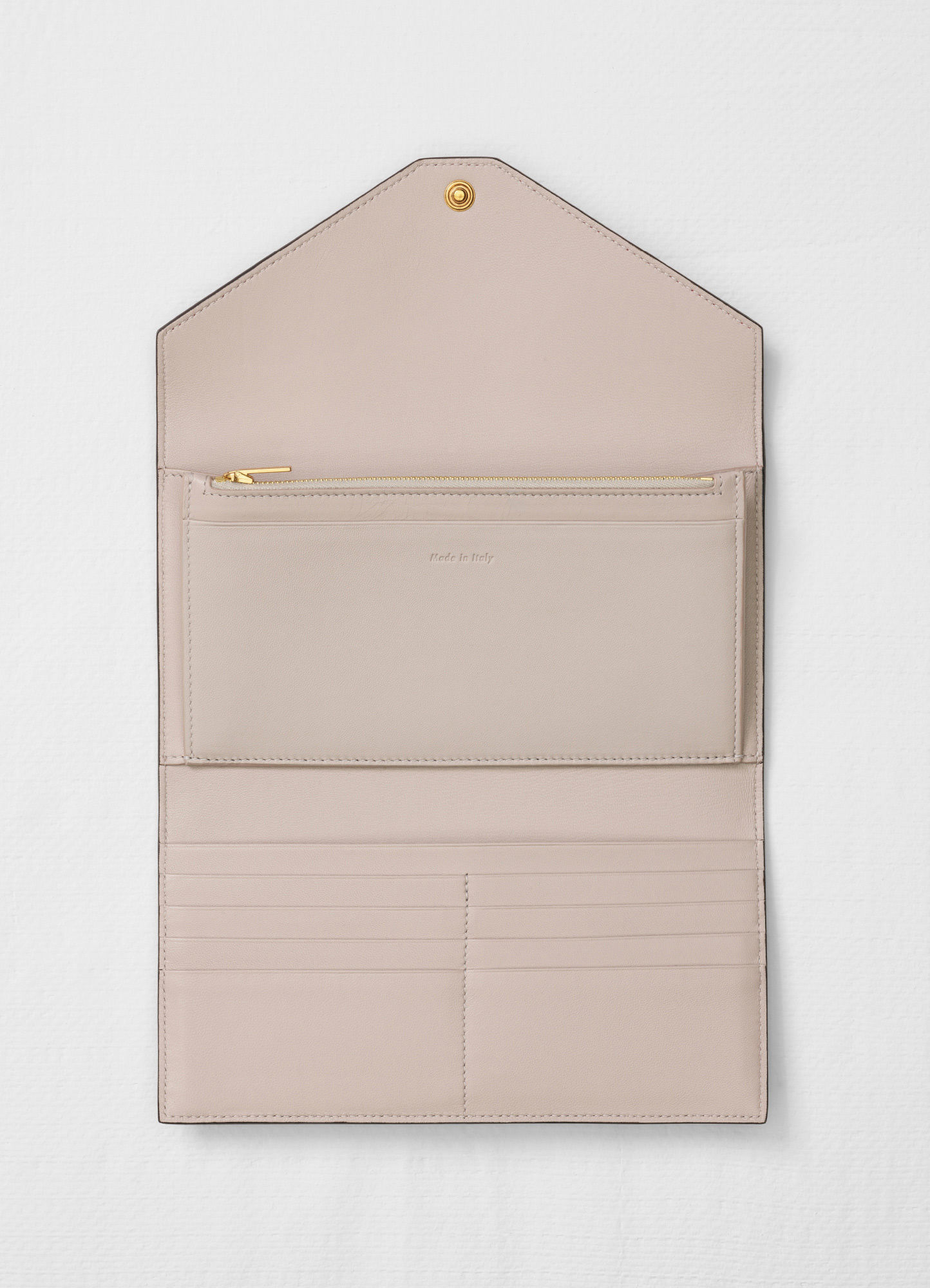 《CELINE》レターのような可愛いデザイン*長財布 カーフスキン