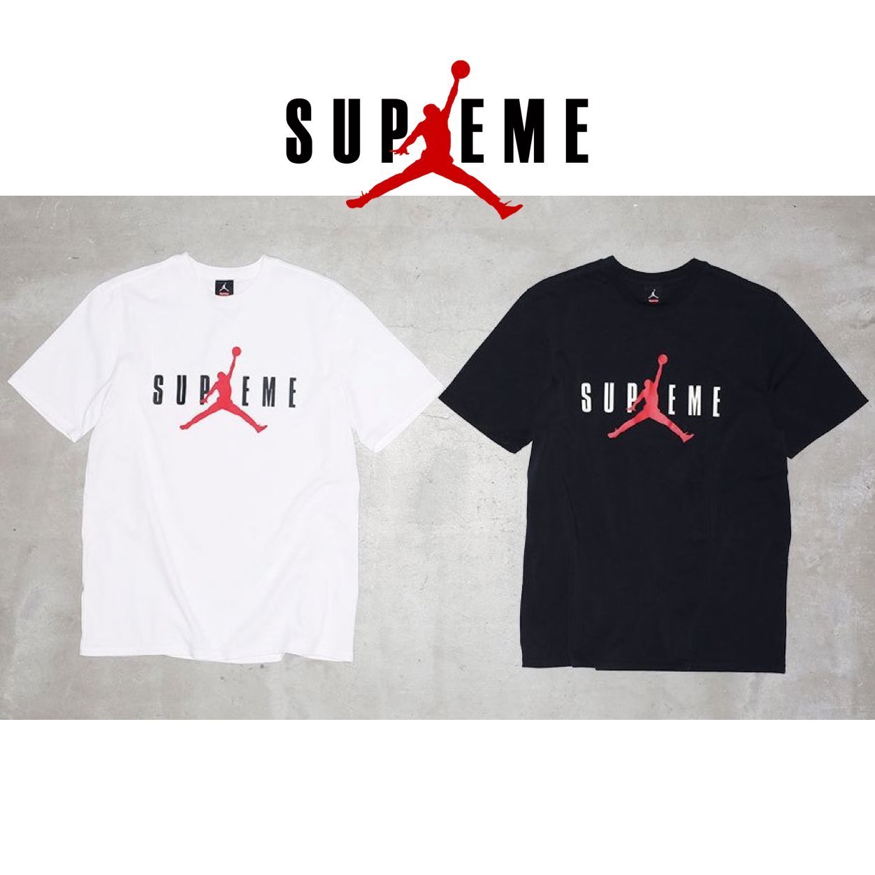 Supreme x Jordan Biggie short-sleeve T-shirt | White | FARFETCH