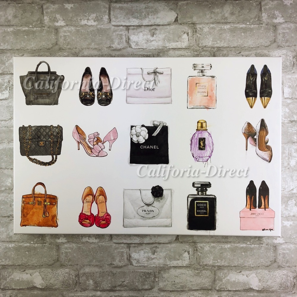 Oliver Gal 小さい 38x25cm Fashion Chart キャンバスアート