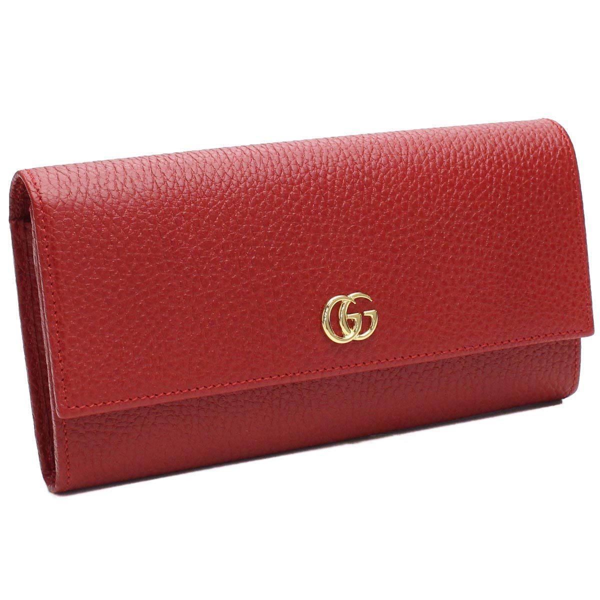 GUCCI 456116-CAO0G-6433 グッチ ホック長財布 レザー