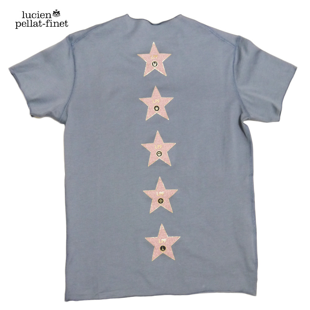 ルシアンペラフィネメンズWALK OF FAME TシャツSグレー