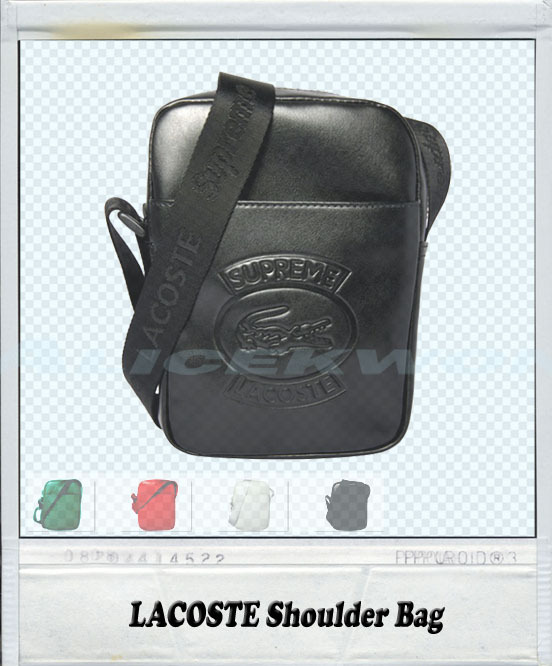 ショルダーバッグ 9 week SS18 Supreme LACOSTE Shoulder Bag