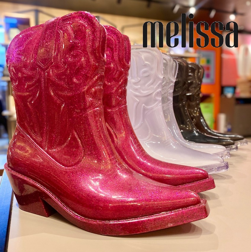 NEW！！◆melissa◆追跡番号付き送料込Shift安定レインヒール