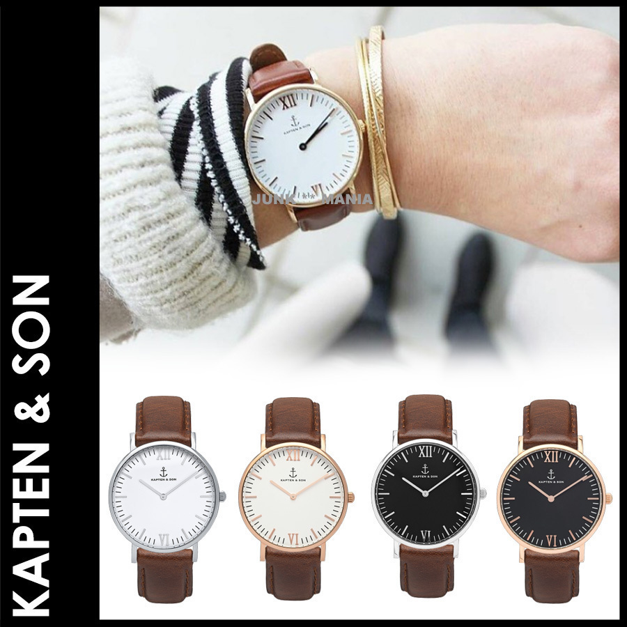 ★追跡付【KAPTEN & SON】36mm/CAMPINA BROWN