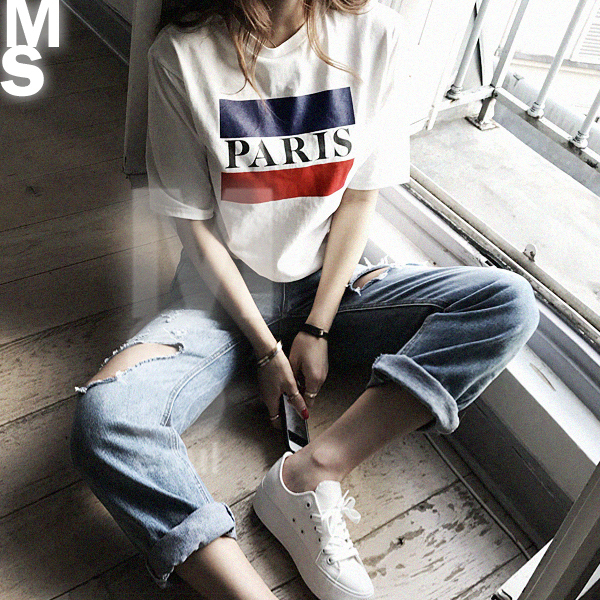 Tシャツ・カットソー ★送料込◆リジュル捺染Tシャツ♡大人気♡(7)