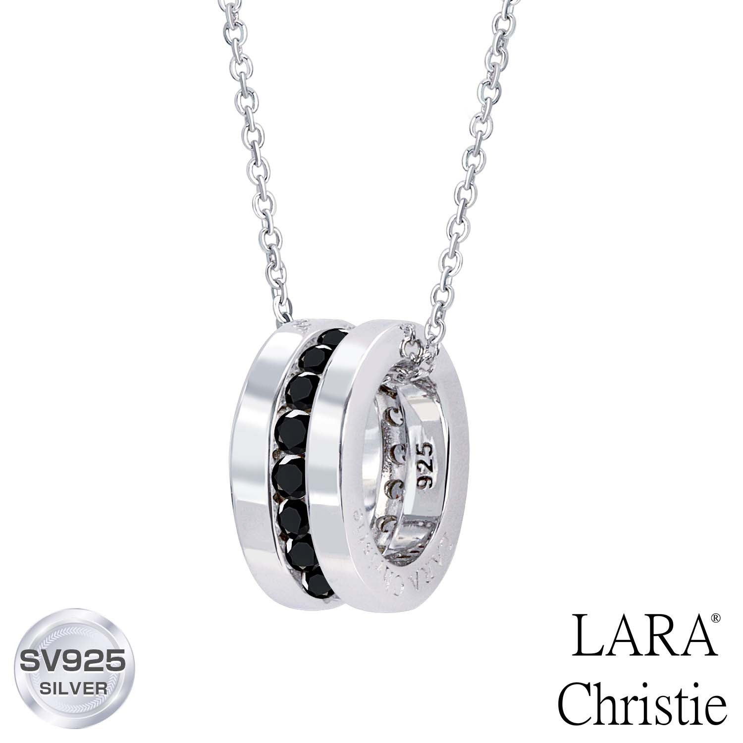 LARA Christie ネックレス エタニティ [BLACK] p471-b