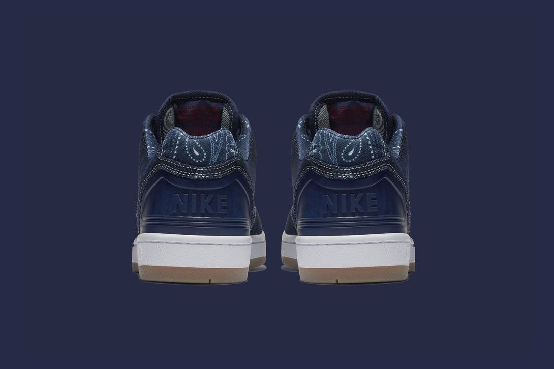NIKE SB AIR FORCE 2 LOW RIVALS PACK \"TUPAC\" デニム