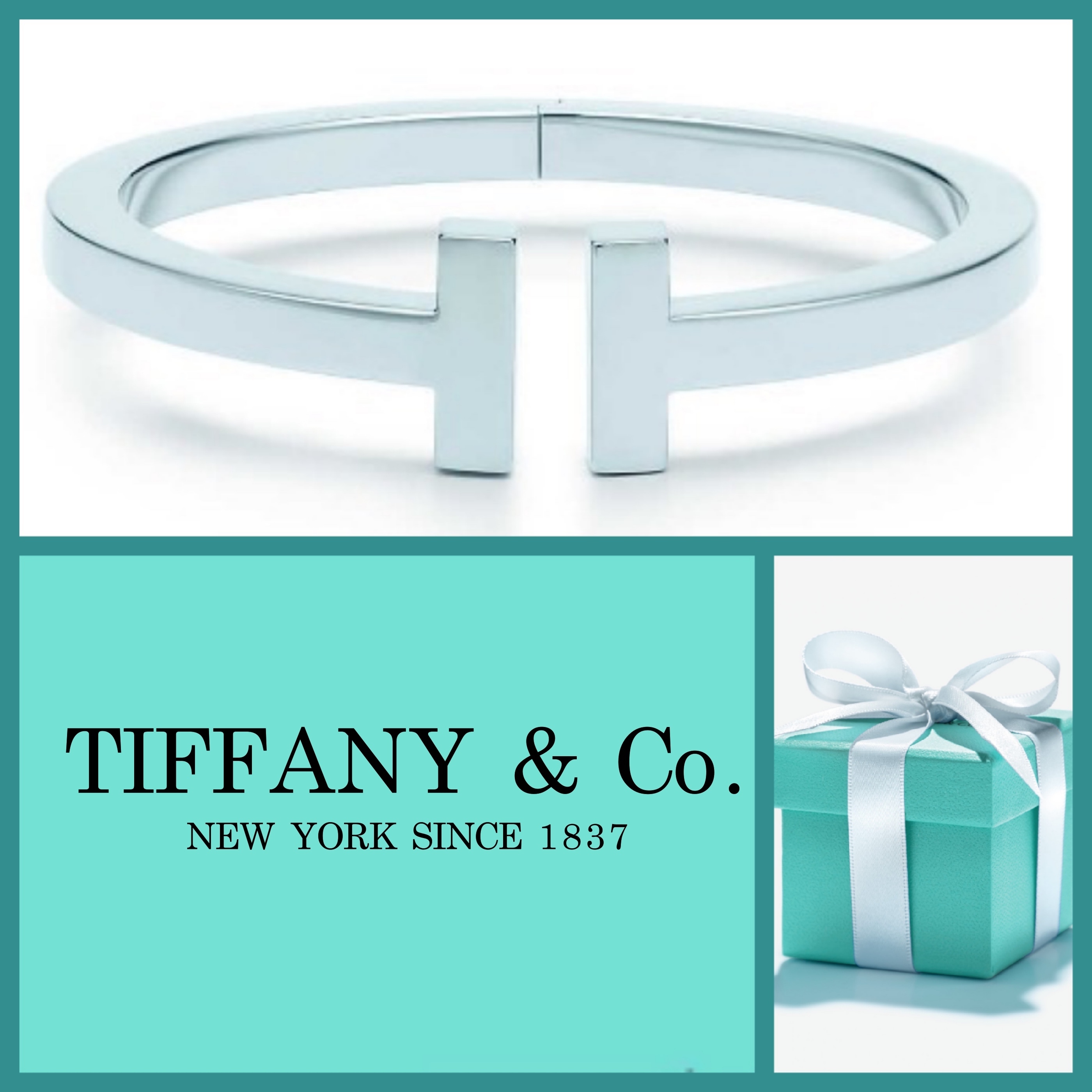 ■日本未入荷■TIFFANY & Co. TIFFANY T Square Bracelet♪