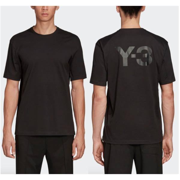 【関税込】●Y-3 YOHJI YAMAMOTO●バック ロゴ Tシャツ 2色