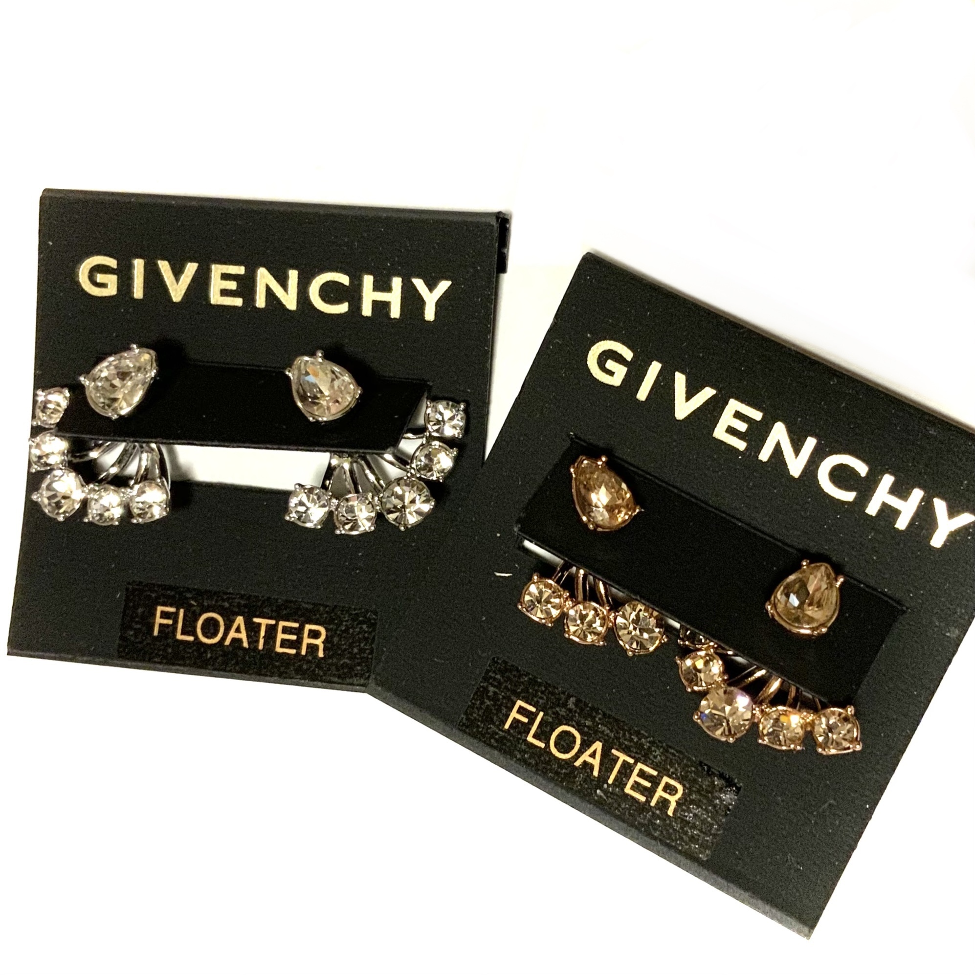 【国内発送】GIVENCHY クリスタルジャケットピアス