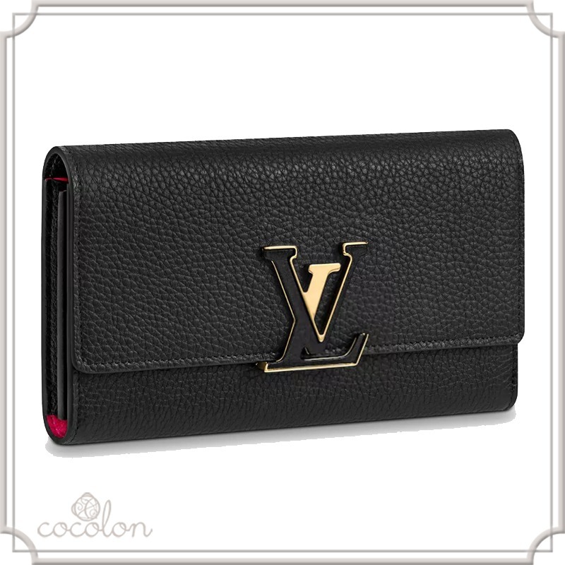 国内発[Louis Vuitton] ☆新作レア☆ポルトフォイユ・カプシーヌ