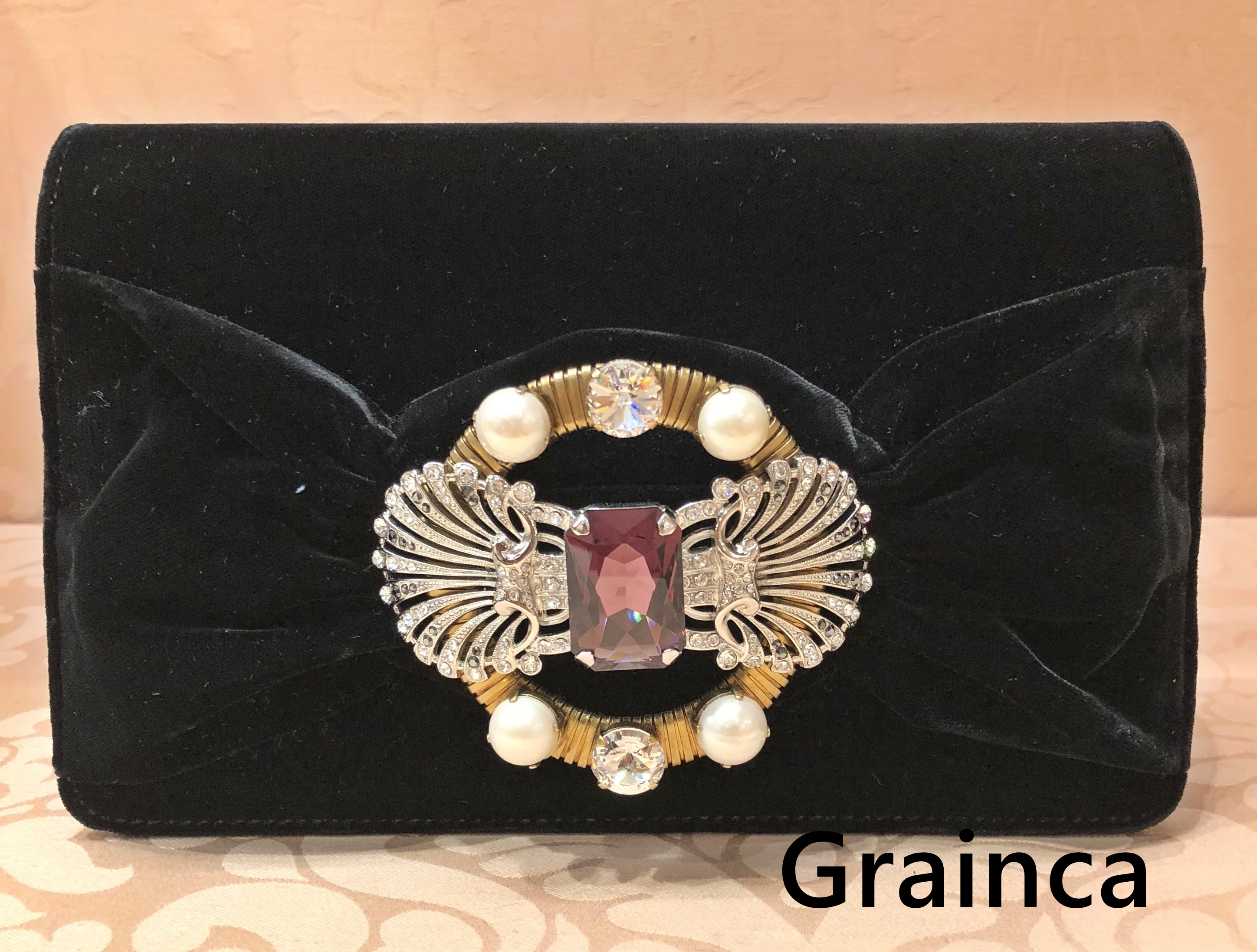 MIUMIU【VIPセール】クリスタル ミニショルダー/クラッチ 関税込