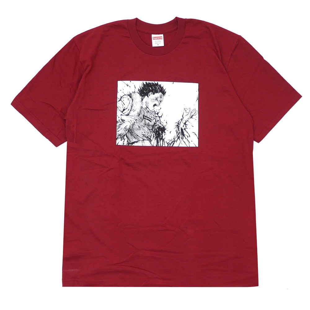 Supreme FW17 Akira Arm Tee 赤 Size MEDIUM (ステッカー付き)