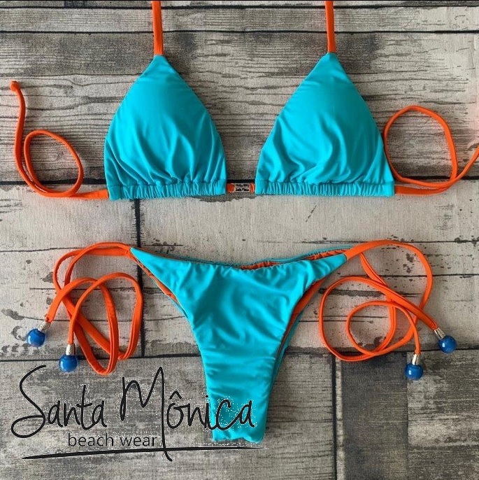 国内在庫即納SALE!◆santa monica◆ピンクリーフ＆ブルーFruFru