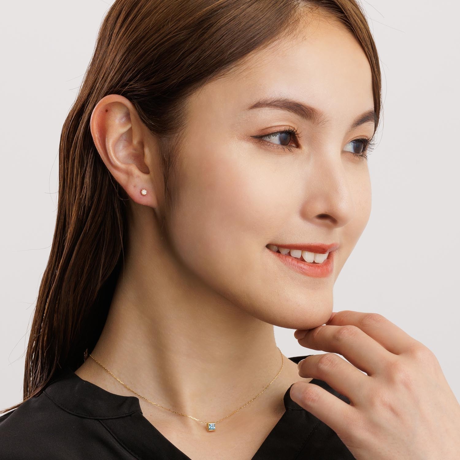 LARA Christie ダイヤモンド 0.3ct プラチナ ピアス lp71-0001