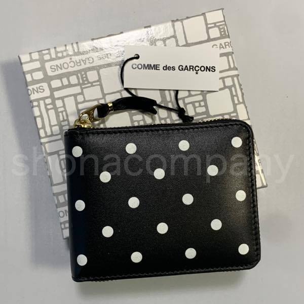 【関税込】●COMME des GARCONS●ポルカドット 折りたたみ財布