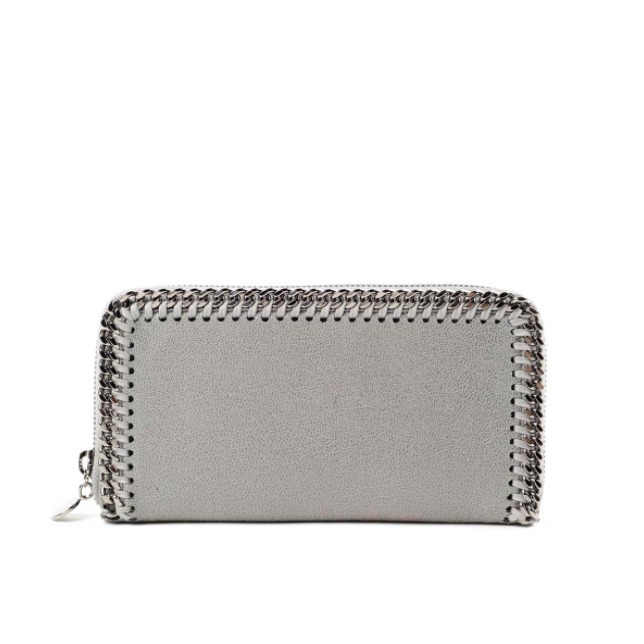 【関税込】●Stella McCartney●ステラ ラウンドジップ 長財布
