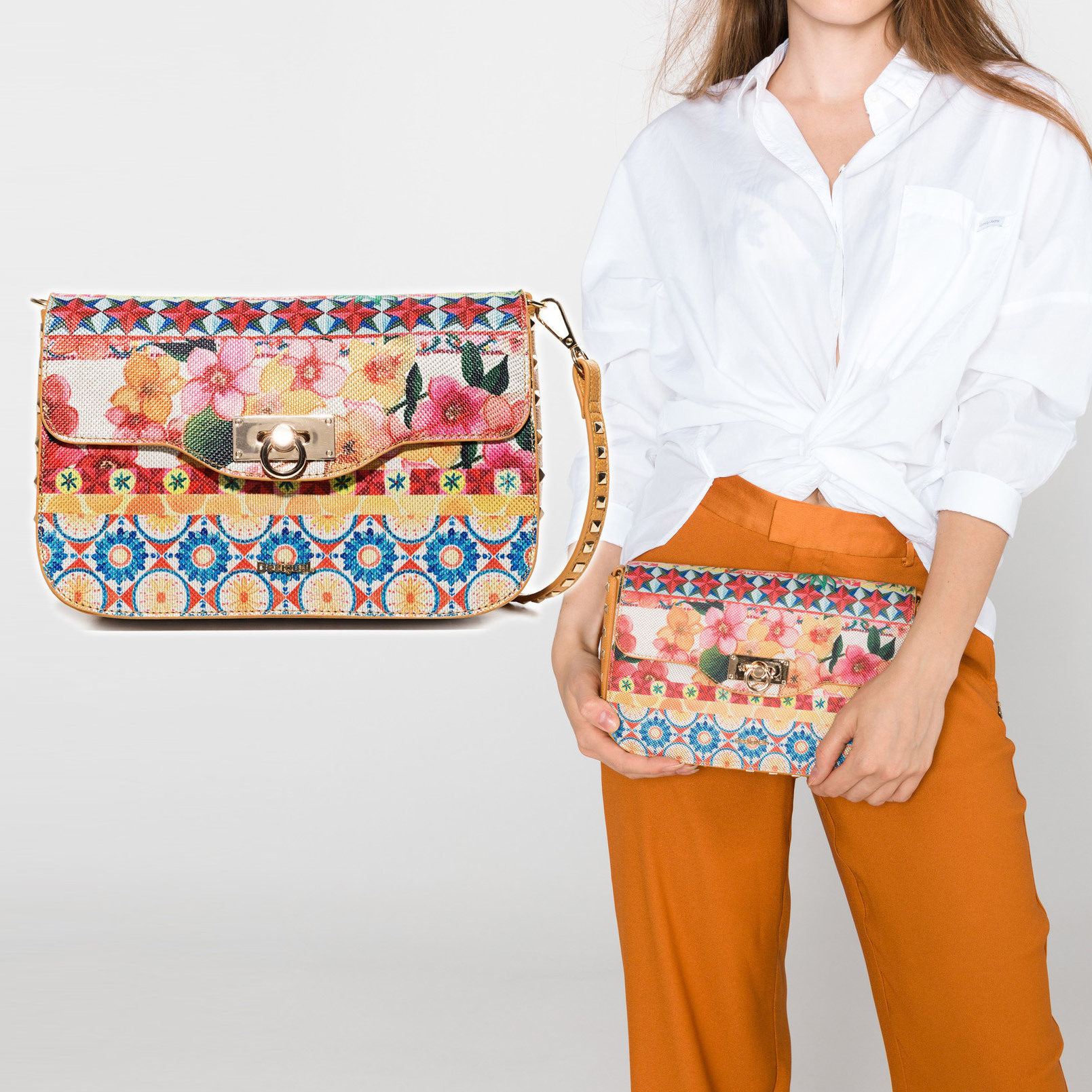 即日配達☆【Desigual】ショルダーバッグ Little Amorgo