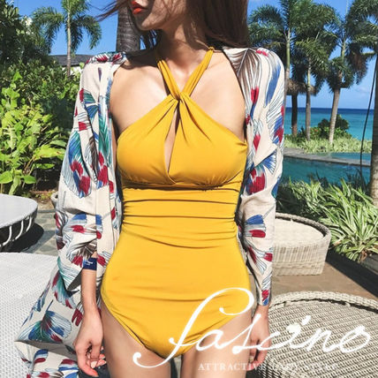 イエロー(黄色)系 ワンピース水着(レディース) - 海外通販のBUYMA