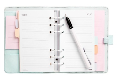 Mサイズ★Kikki K★文字入れ可能★レザー手帳PERSONAL PLANNER Mサイズ☆Kikki K☆文字入れ可能☆レザー手帳PERSONAL PLANNER
