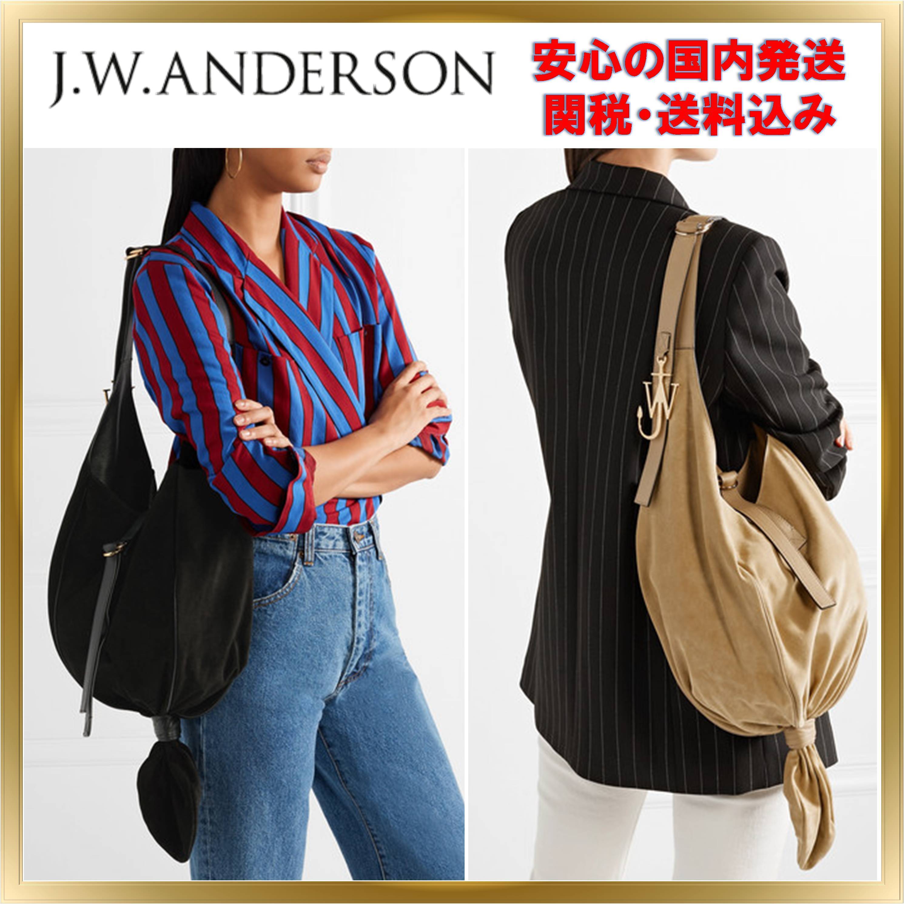 玄関先迄納品 suede ANDERSON◇Knot W ◇J shoulder 【関税送料込】 bag ショルダーバッグ・ポシェット 玄関先迄納品 suede ANDERSON◇Knot W ◇J shoulder 【関税送料込】 bag ショルダーバッグ・ポシェット