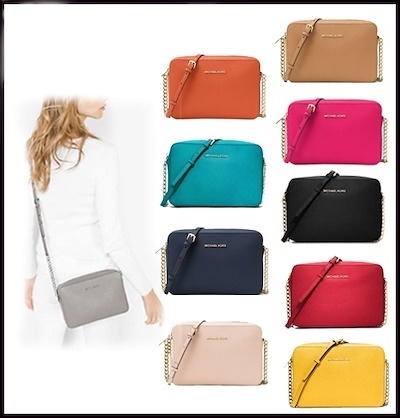 MICHAEL KORS☆JET SET LARGE CROSSBODY ショルダーバッグ