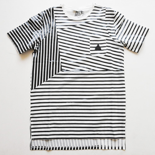 PRPS GOODS&CO. / ピーアールピーエス STRIPED POCKET TEE