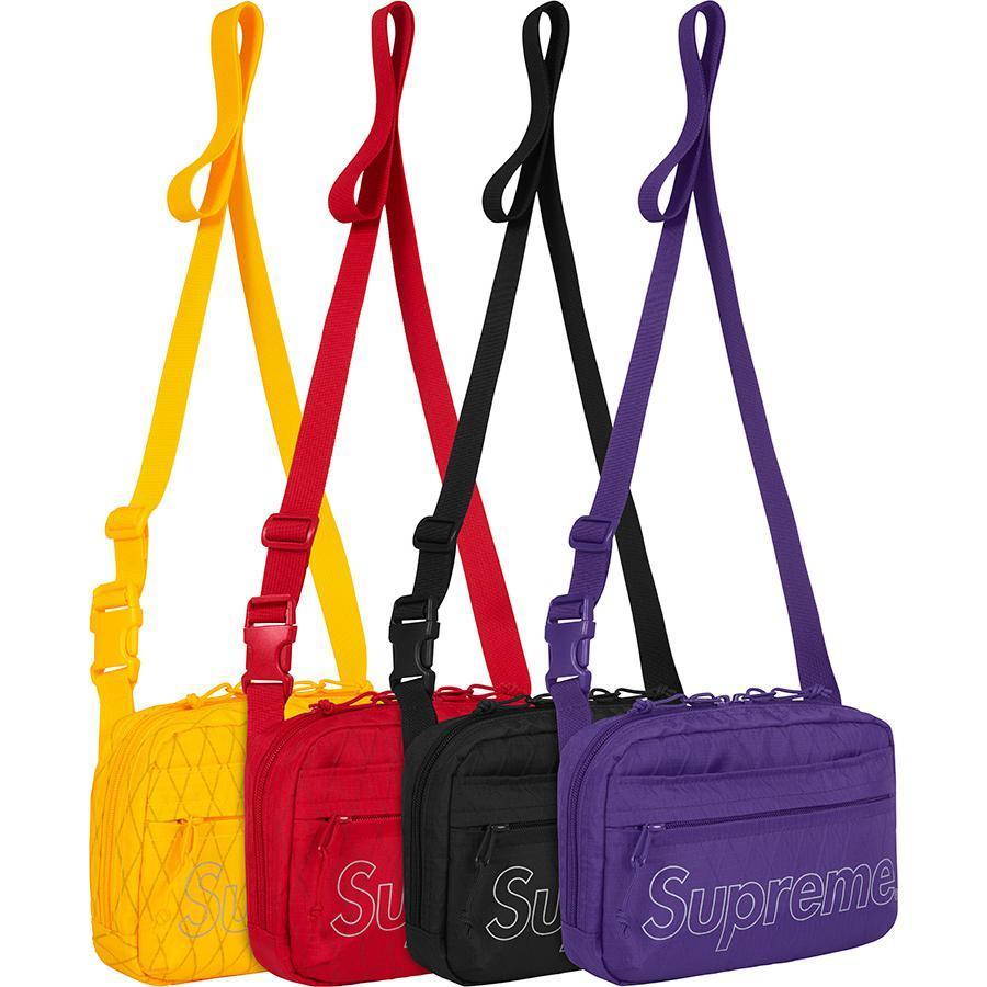 18AW Week1 Supreme Shoulder Bag ショルダーバッグ 選べる4色