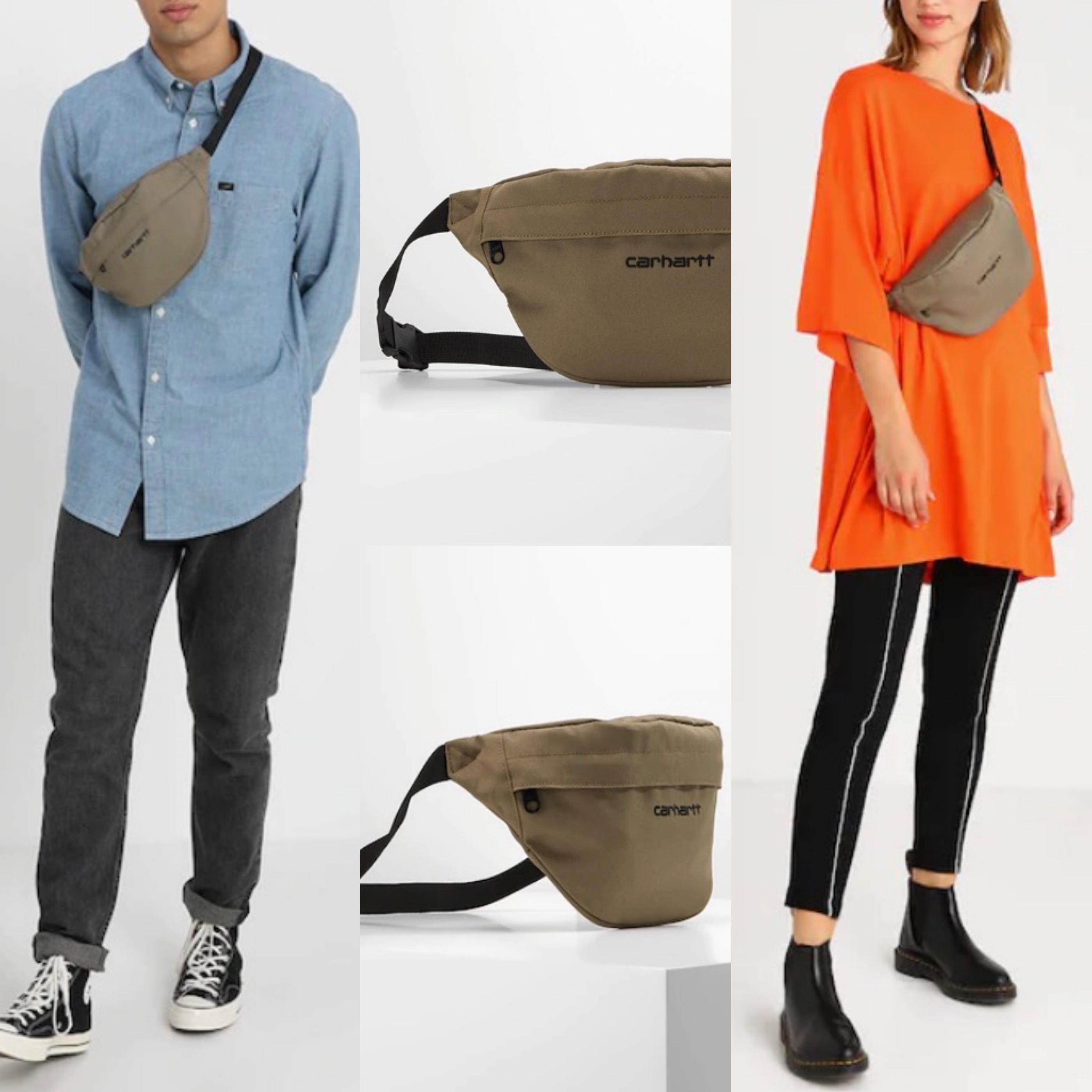Carhartt ☆ ボディクロスバッグ/ヒップバッグ PAYTON ブラス