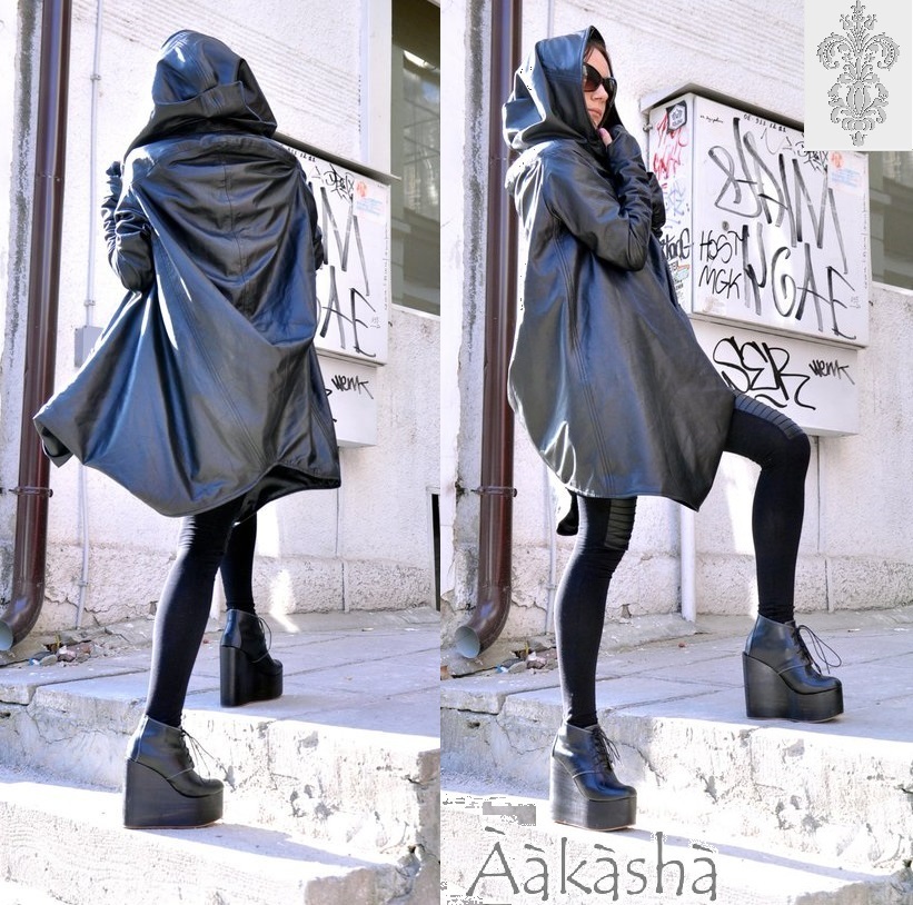 Aakasha日本未入荷 国内発送【オリジナル オールレザーコート】